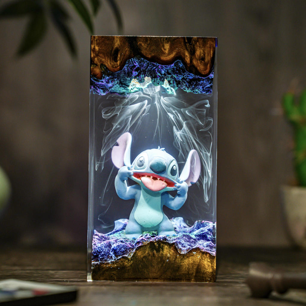 Stitch Epoxy Night Light