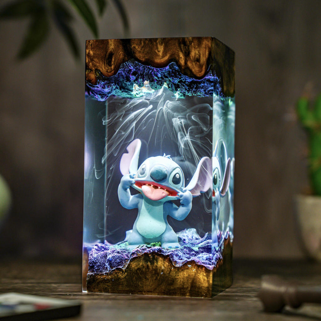 Stitch Epoxy Night Light