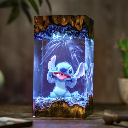 Stitch Epoxy Night Light