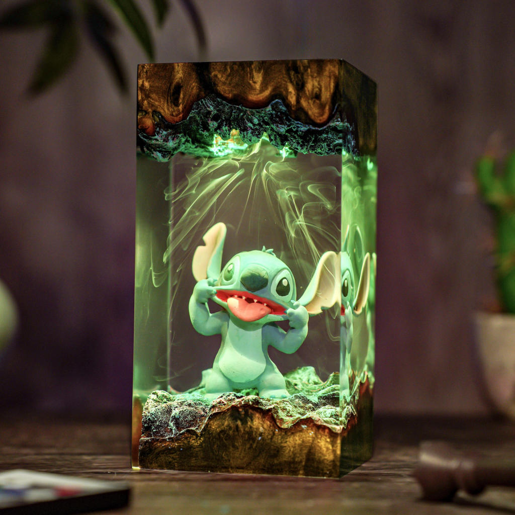 Stitch Epoxy Night Light