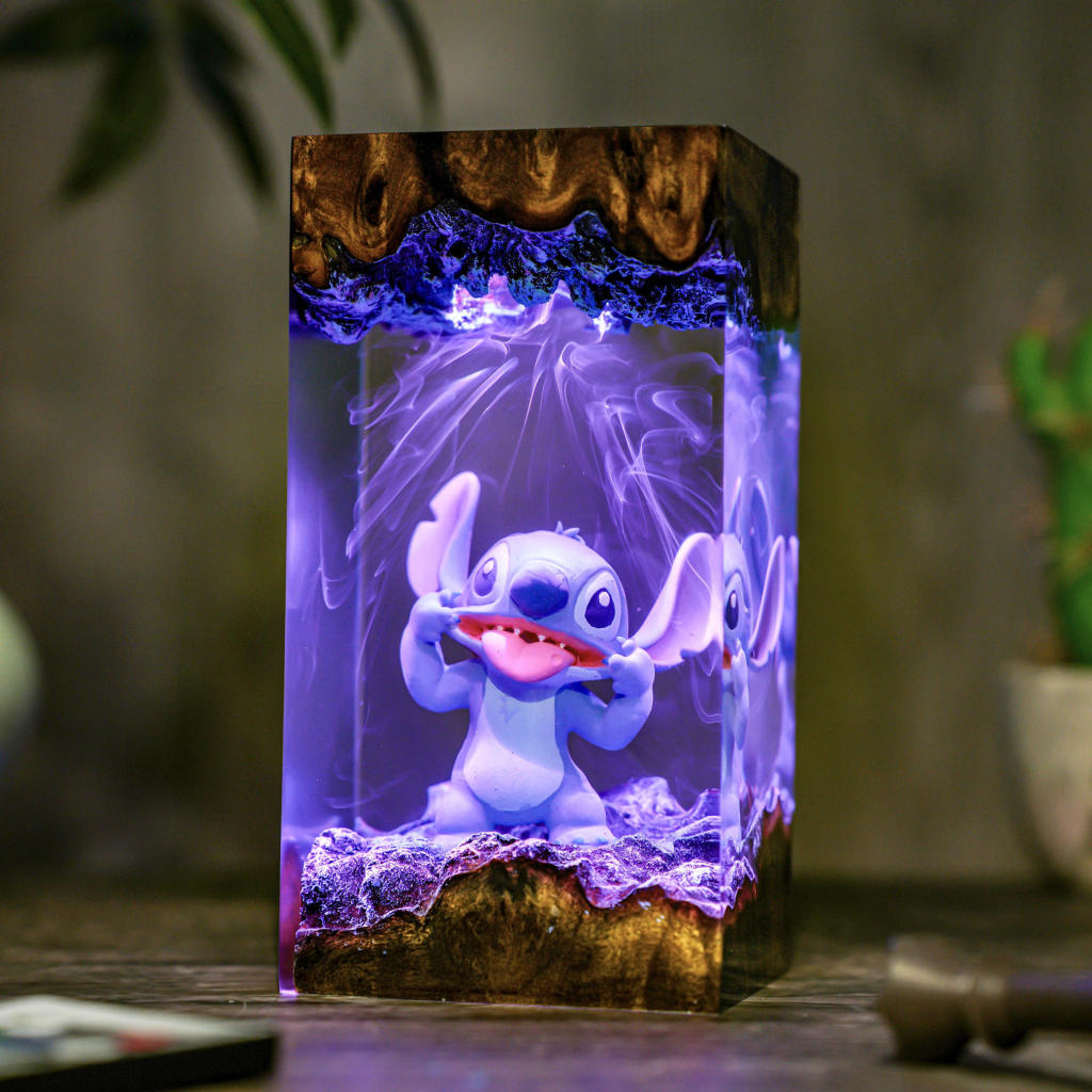 Stitch Epoxy Night Light