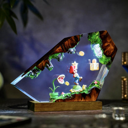 Plumber & Hungry Piranha Plant Lamp