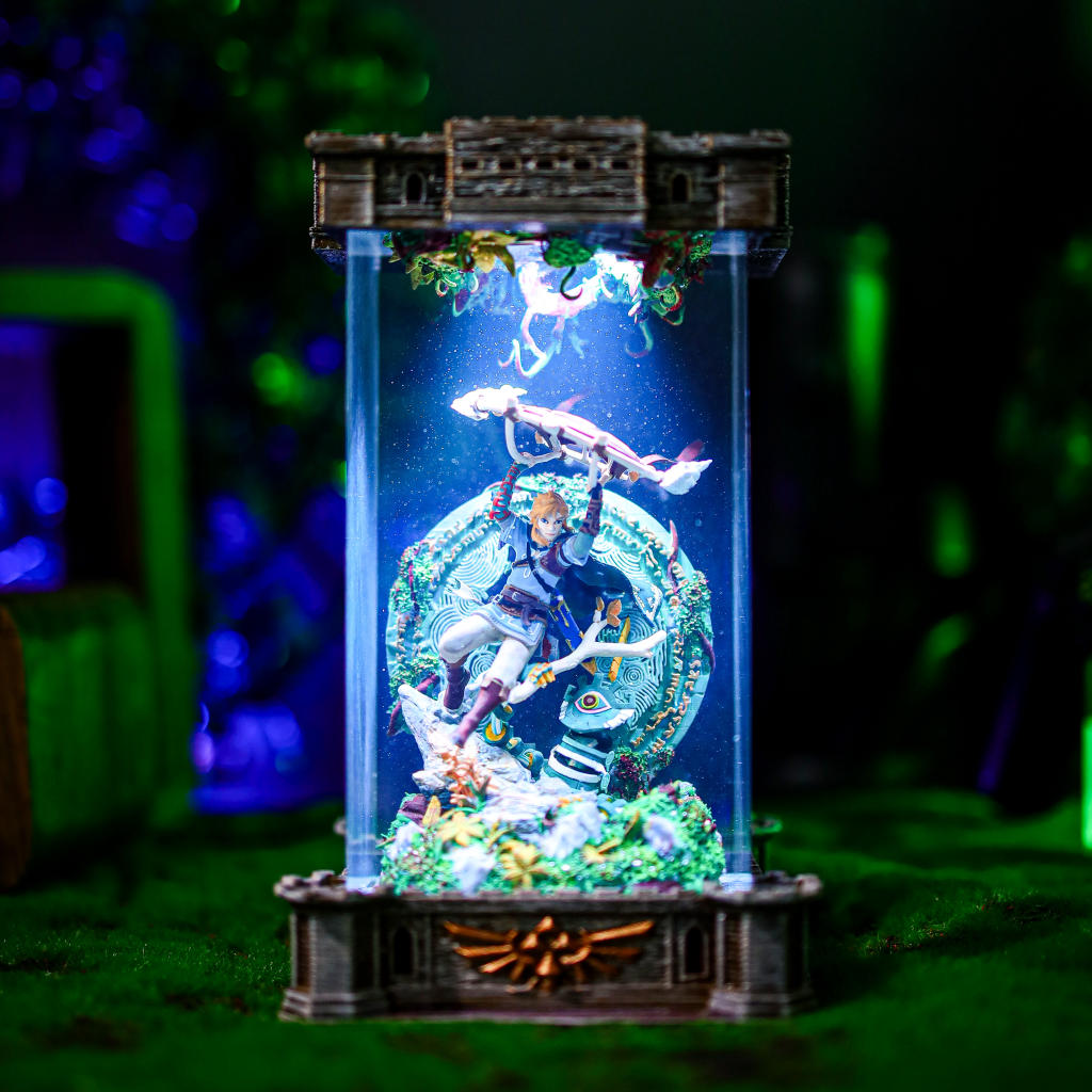 Princess Zelda Breath of the Wild Diorama Lamp