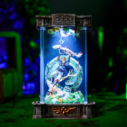 Princess Zelda Breath of the Wild Diorama Lamp