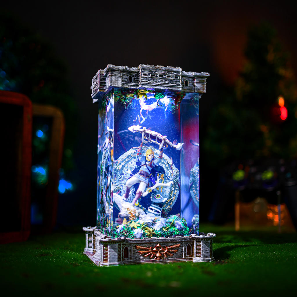 Princess Zelda Breath of the Wild Diorama Lamp