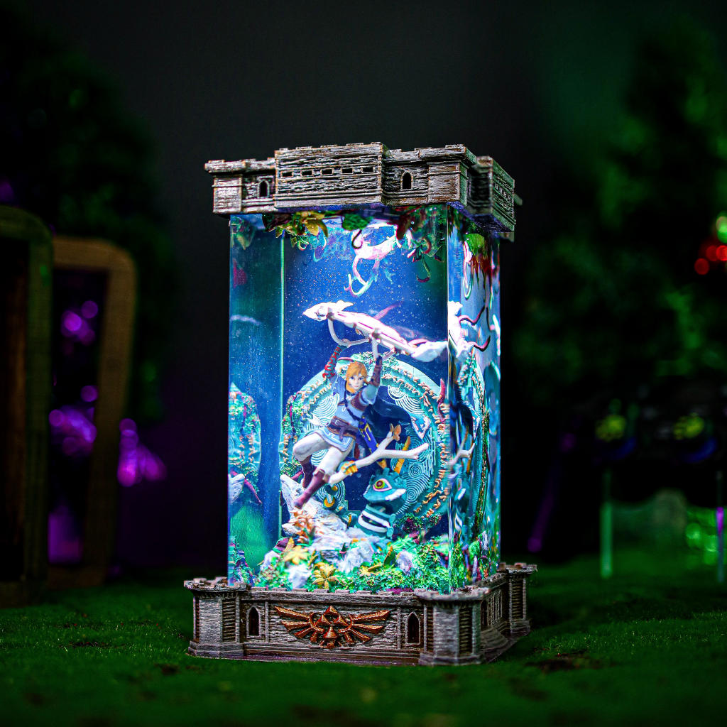 Princess Zelda Breath of the Wild Diorama Lamp