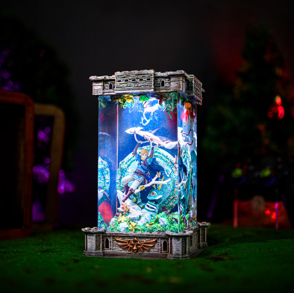 Princess Zelda Breath of the Wild Diorama Lamp