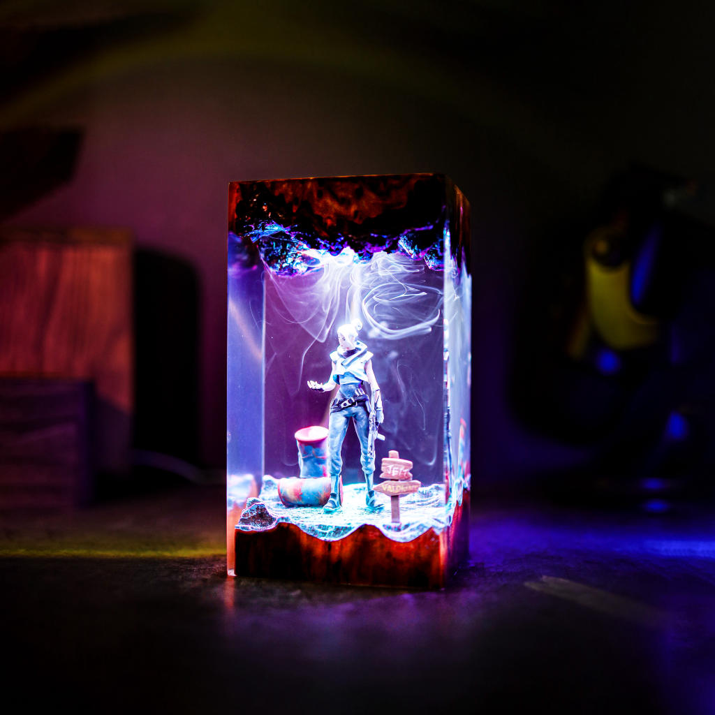 Valorant Jett Night Light