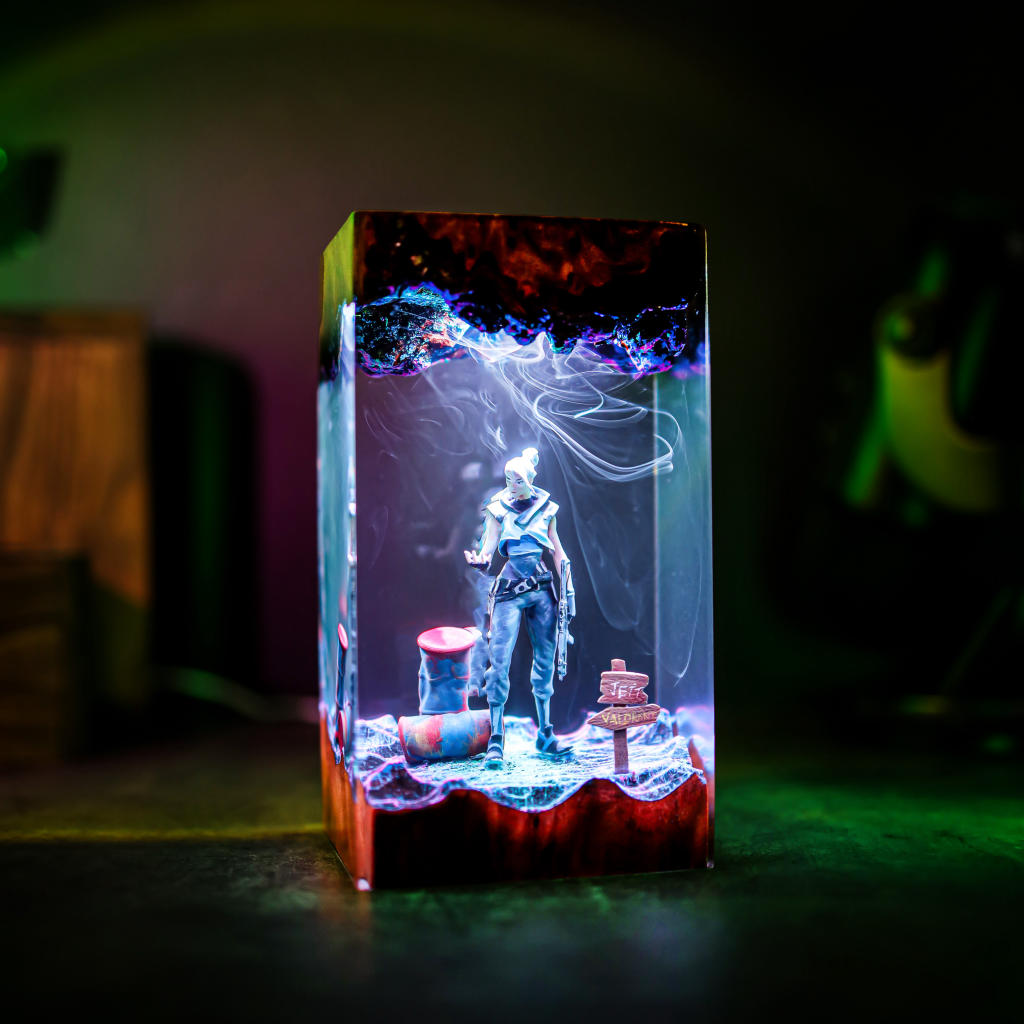 Valorant Jett Night Light
