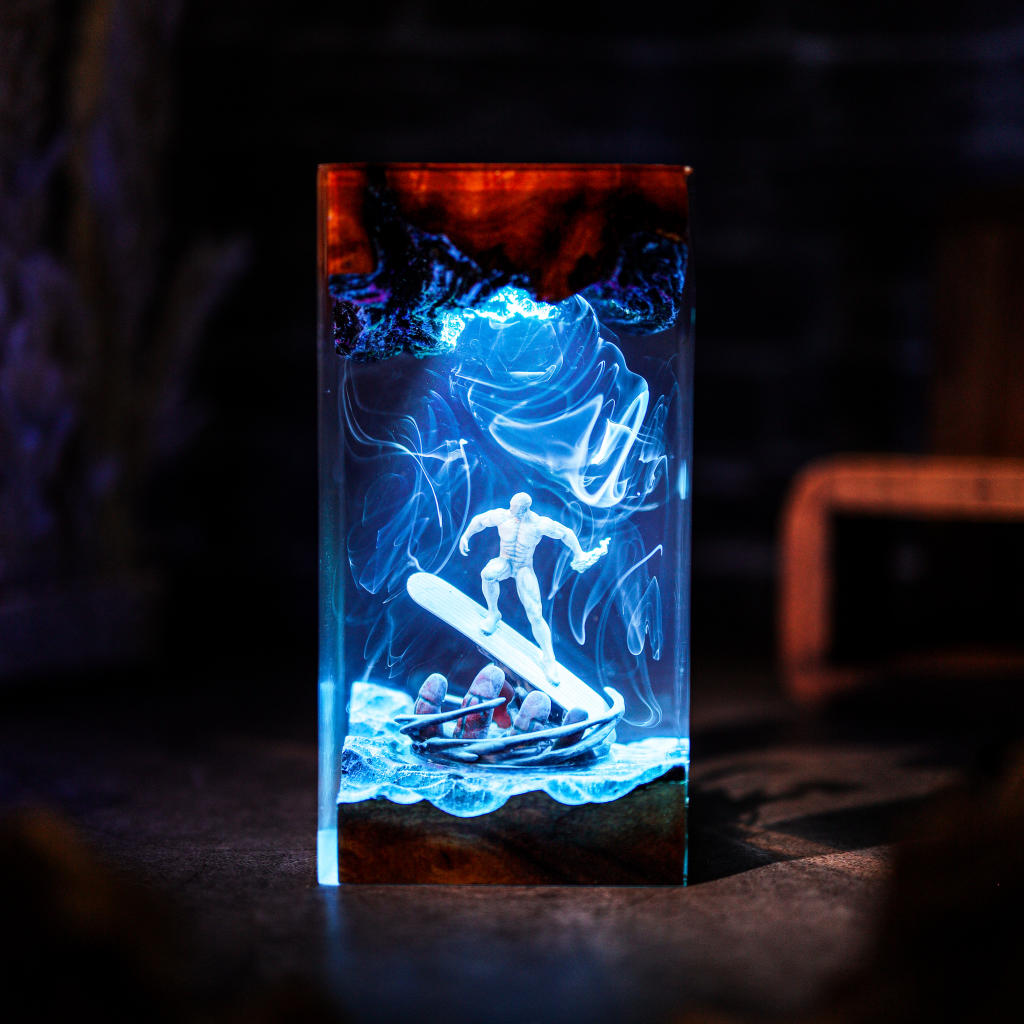 Silver Surfer Fantastic Four Marvel Lamp