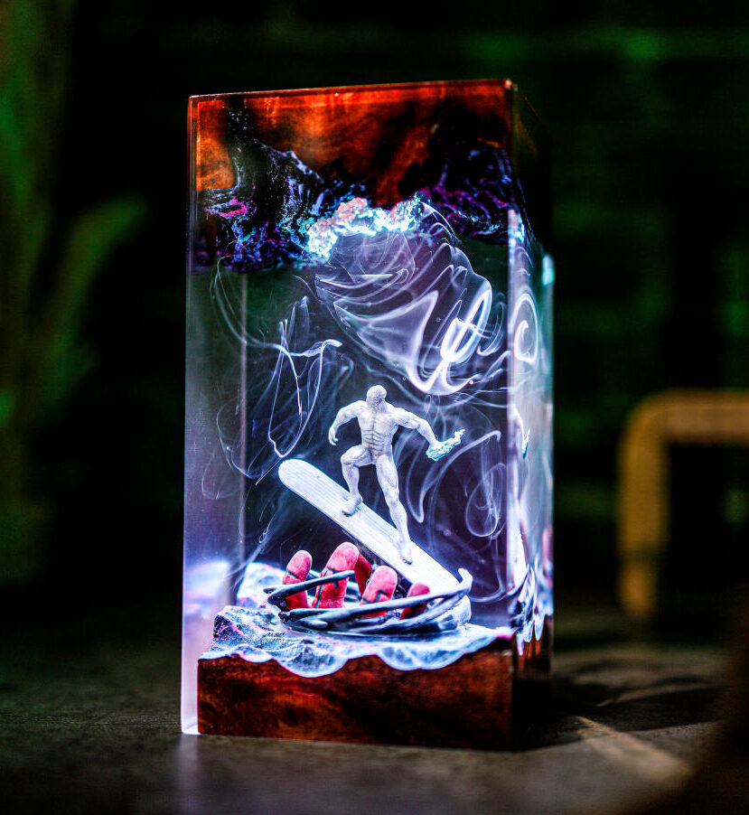 Silver Surfer Fantastic Four Marvel Lamp