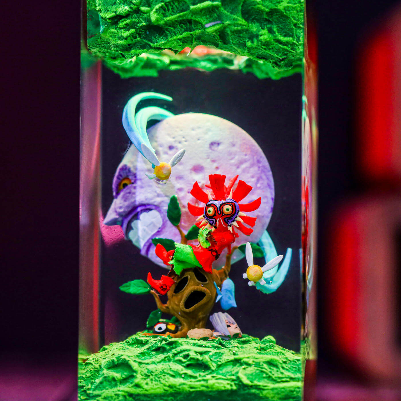 Zelda Skull Kid and Moon Night Light